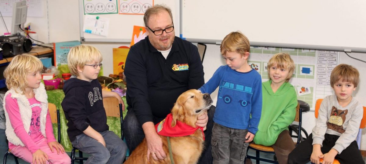 Hond voor de klas